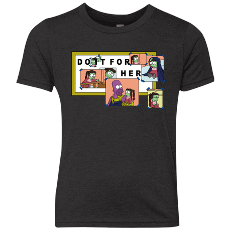 T-Shirts Vintage Black / YXS Do it for Gamora Youth Triblend T-Shirt