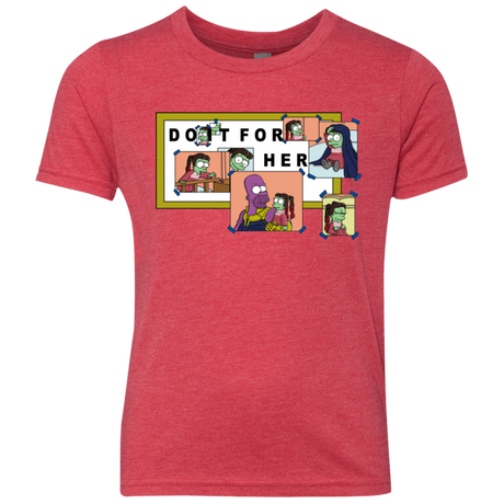 T-Shirts Vintage Red / YXS Do it for Gamora Youth Triblend T-Shirt