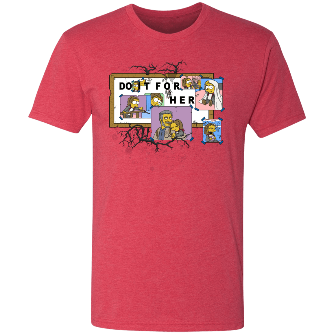 T-Shirts Vintage Red / S Do IT FOr Her LFU Men's Triblend T-Shirt