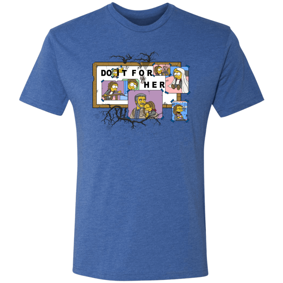 T-Shirts Vintage Royal / S Do IT FOr Her LFU Men's Triblend T-Shirt