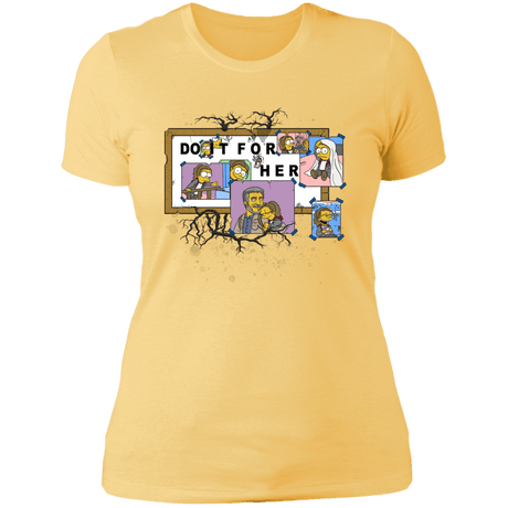 T-Shirts Banana Cream/ / S Do IT FOr Her LFU Women's Premium T-Shirt