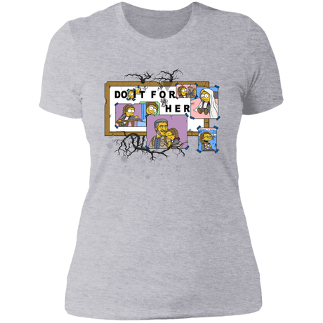 T-Shirts Heather Grey / S Do IT FOr Her LFU Women's Premium T-Shirt