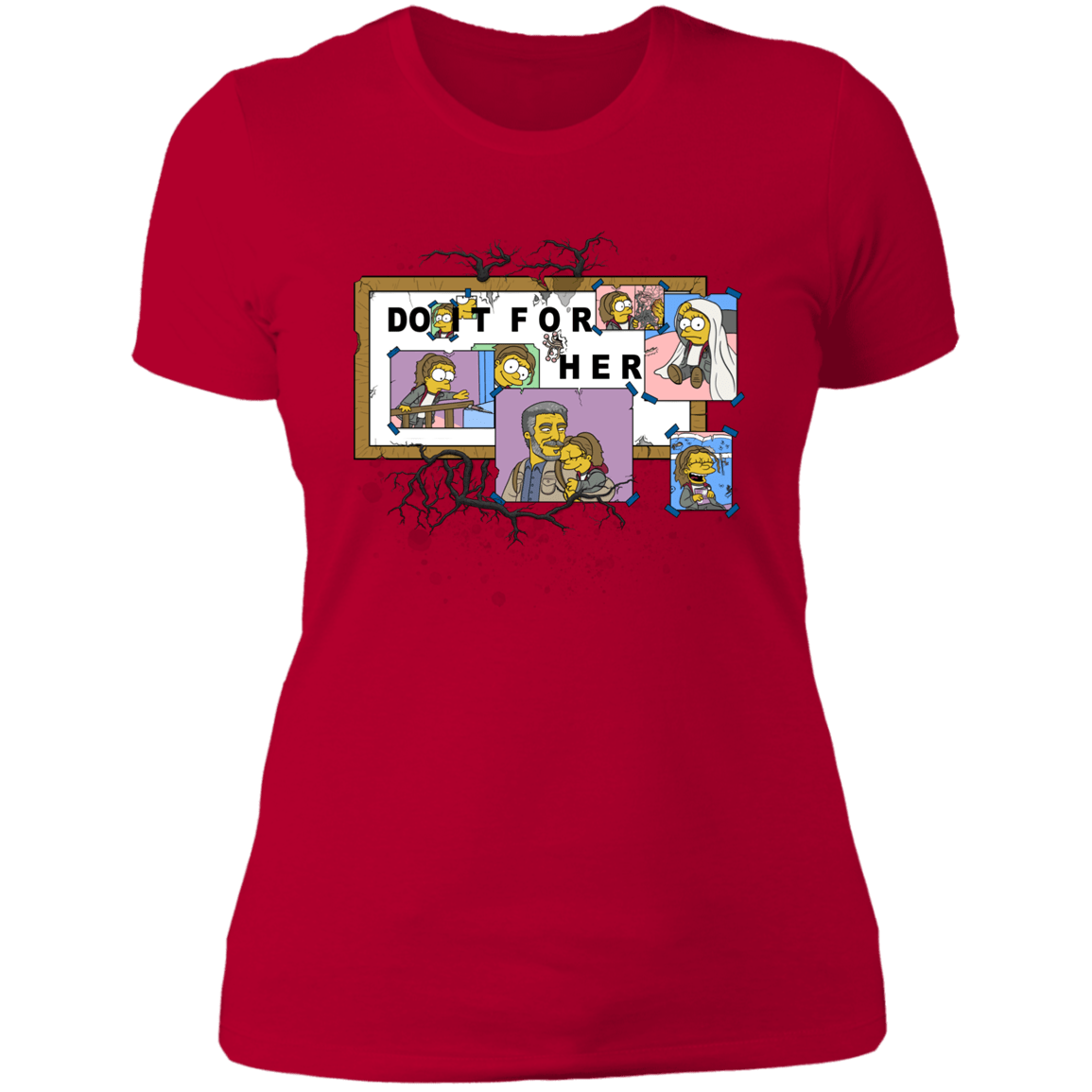 T-Shirts Red / S Do IT FOr Her LFU Women's Premium T-Shirt