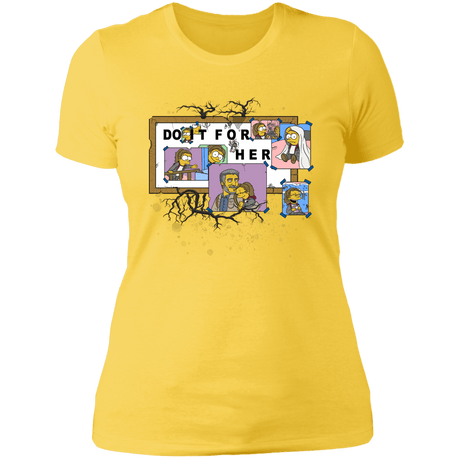 T-Shirts Vibrant Yellow / S Do IT FOr Her LFU Women's Premium T-Shirt