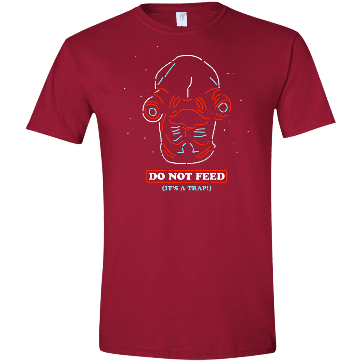 T-Shirts Cardinal Red / S Do Not Feed Men's Semi-Fitted Softstyle