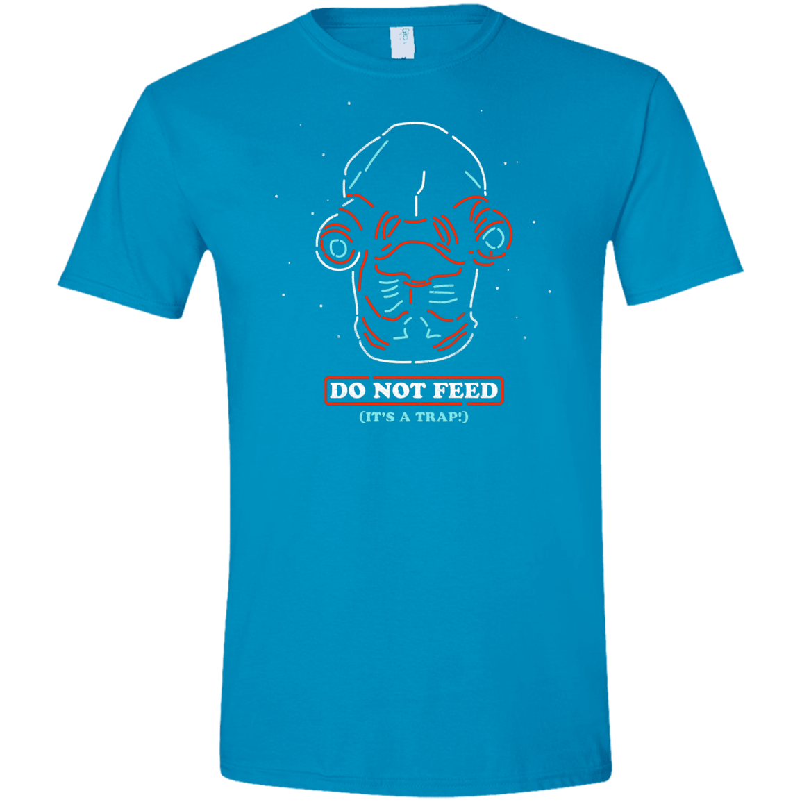 T-Shirts Sapphire / S Do Not Feed Men's Semi-Fitted Softstyle