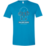 T-Shirts Sapphire / S Do Not Feed Men's Semi-Fitted Softstyle