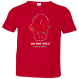 T-Shirts Red / 2T Do Not Feed Toddler Premium T-Shirt