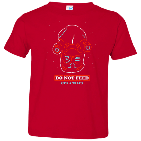 T-Shirts Red / 2T Do Not Feed Toddler Premium T-Shirt