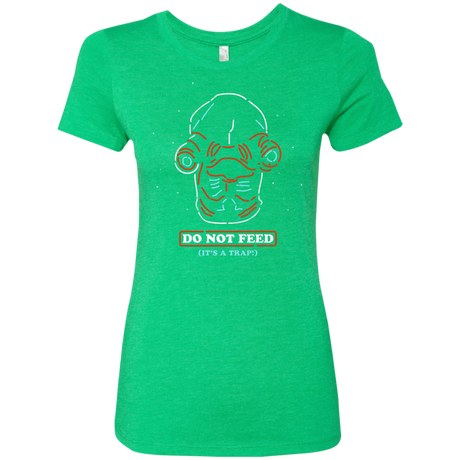 T-Shirts Envy / S Do Not Feed Women's Triblend T-Shirt