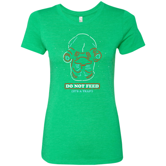 T-Shirts Envy / S Do Not Feed Women's Triblend T-Shirt