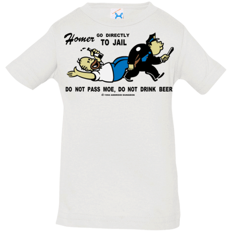 T-Shirts White / 6 Months Do Not Pass Moe Infant Premium T-Shirt