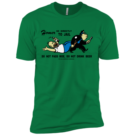 T-Shirts Kelly Green / X-Small Do Not Pass Moe Men's Premium T-Shirt