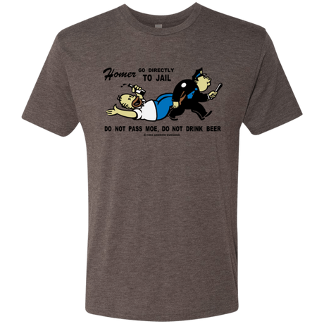 T-Shirts Macchiato / Small Do Not Pass Moe Men's Triblend T-Shirt