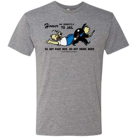 T-Shirts Premium Heather / Small Do Not Pass Moe Men's Triblend T-Shirt