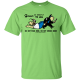 T-Shirts Lime / Small Do Not Pass Moe T-Shirt