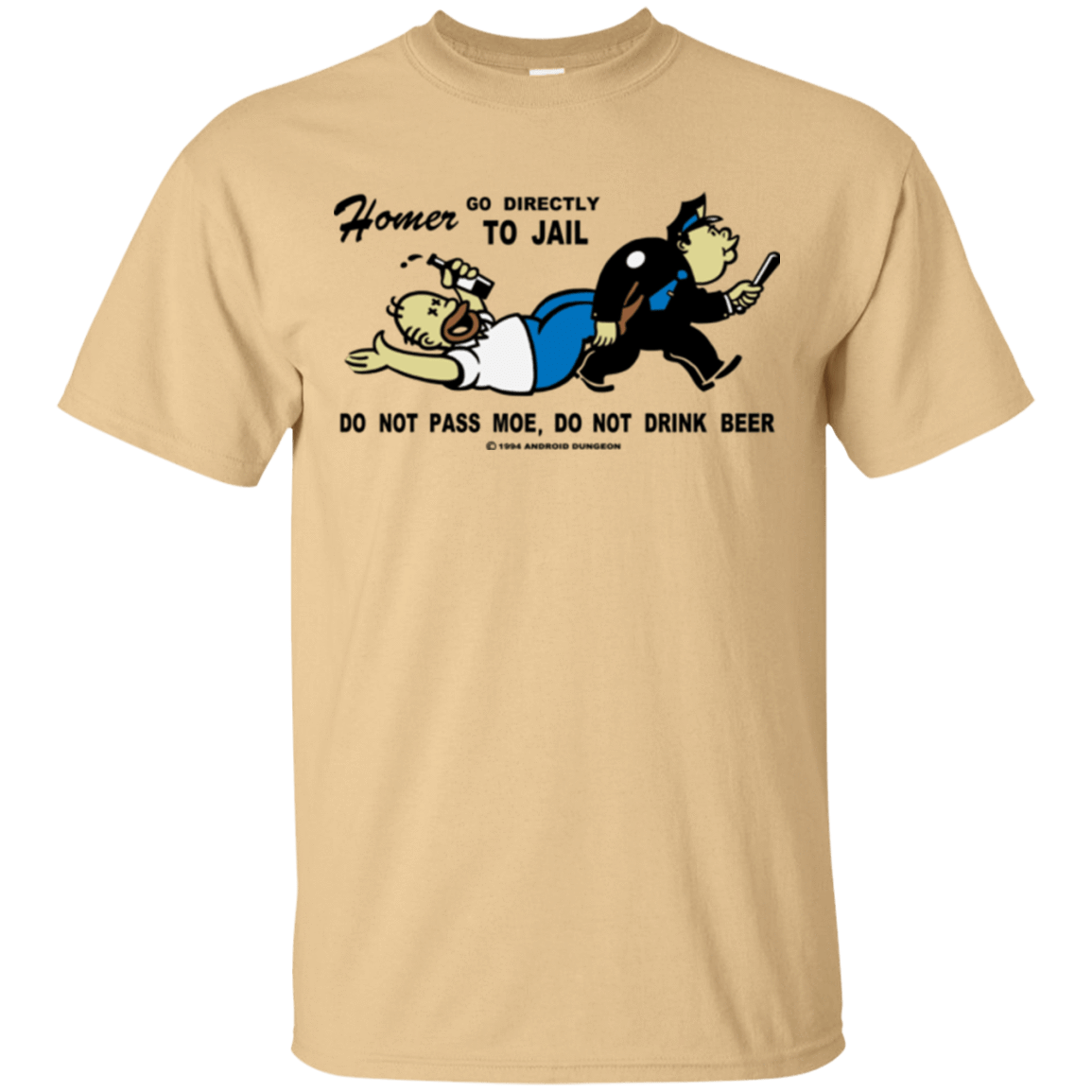 T-Shirts Vegas Gold / Small Do Not Pass Moe T-Shirt