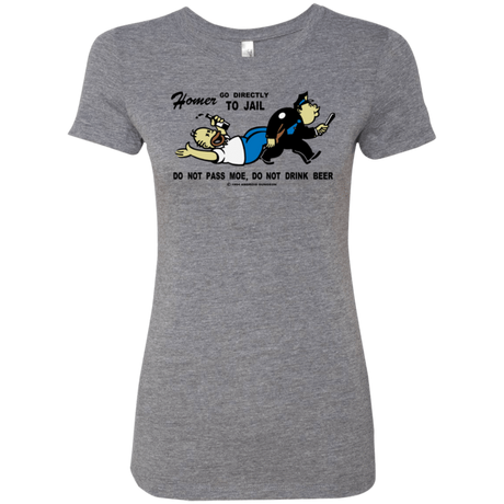 T-Shirts Premium Heather / Small Do Not Pass Moe Women's Triblend T-Shirt