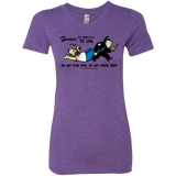 T-Shirts Purple Rush / Small Do Not Pass Moe Women's Triblend T-Shirt