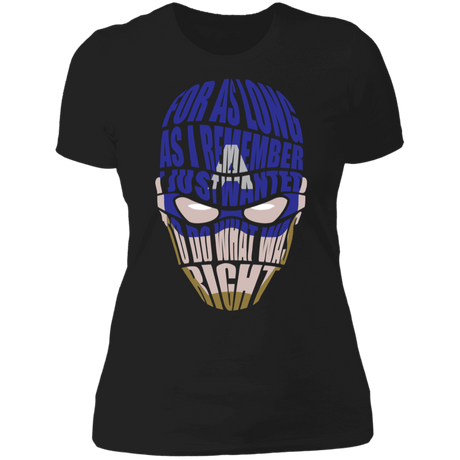 T-Shirts Black / X-Small Do What Was Right Women's Premium T-Shirt