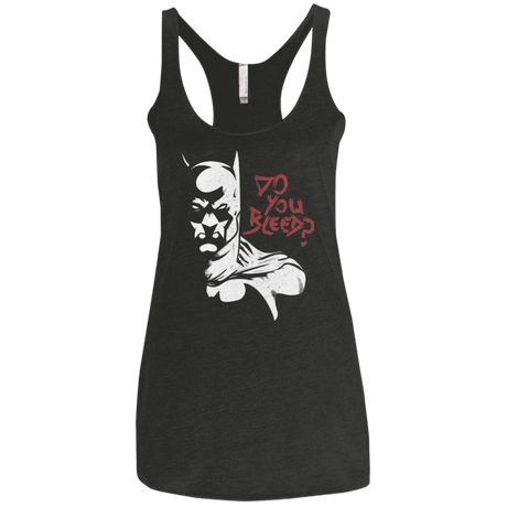 T-Shirts Vintage Black / X-Small Do You Bleed? Women's Triblend Racerback Tank