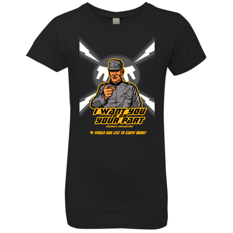 T-Shirts Black / YXS Do Your Part Girls Premium T-Shirt