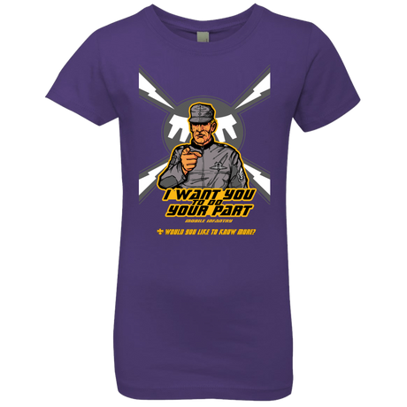 T-Shirts Purple Rush / YXS Do Your Part Girls Premium T-Shirt