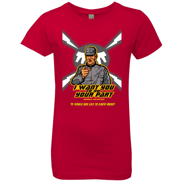 T-Shirts Red / YXS Do Your Part Girls Premium T-Shirt