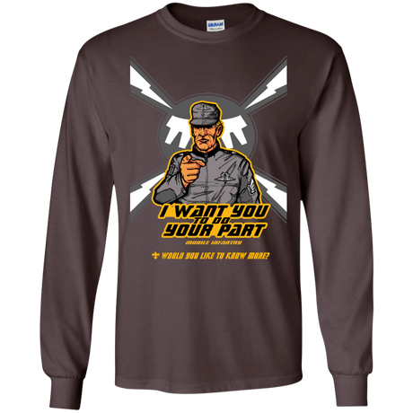 T-Shirts Dark Chocolate / S Do Your Part Men's Long Sleeve T-Shirt