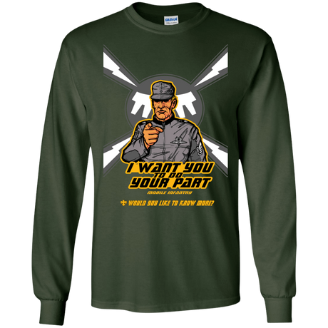 T-Shirts Forest Green / S Do Your Part Men's Long Sleeve T-Shirt