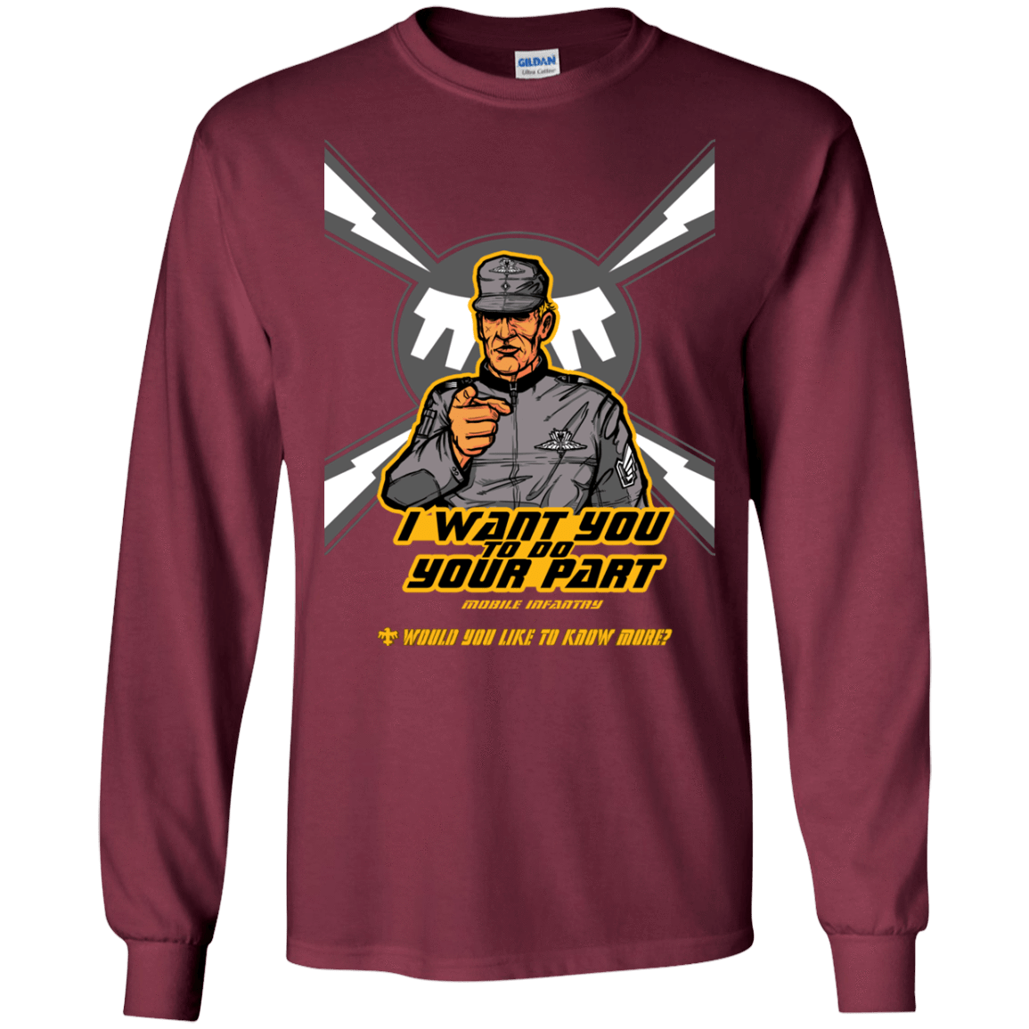 T-Shirts Maroon / S Do Your Part Men's Long Sleeve T-Shirt