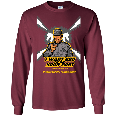 T-Shirts Maroon / S Do Your Part Men's Long Sleeve T-Shirt