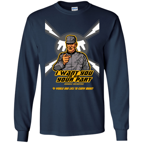 T-Shirts Navy / S Do Your Part Men's Long Sleeve T-Shirt