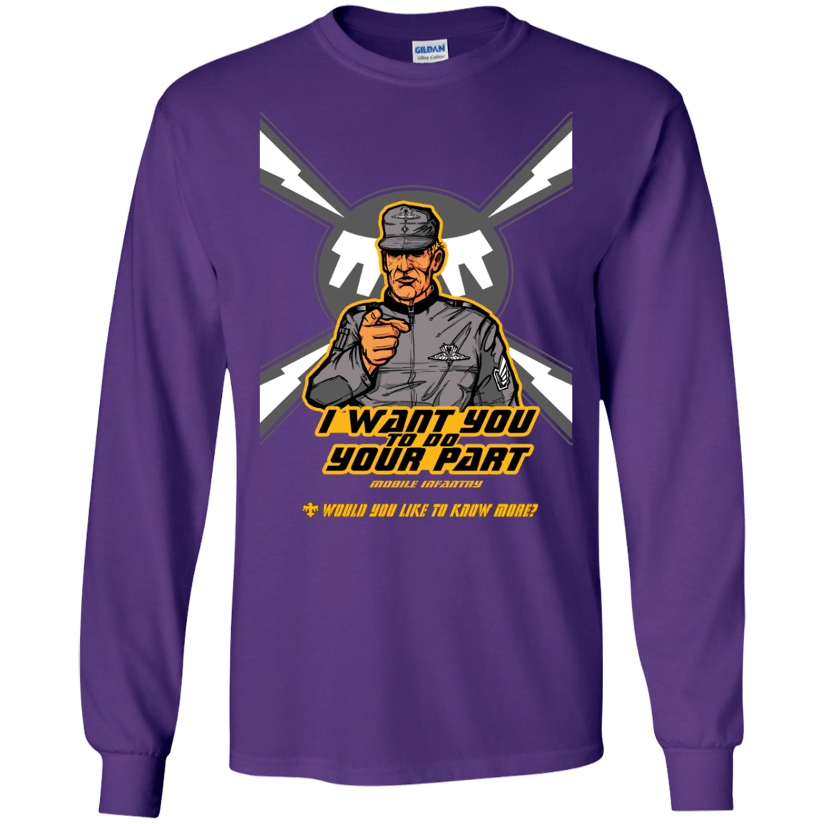 T-Shirts Purple / S Do Your Part Men's Long Sleeve T-Shirt