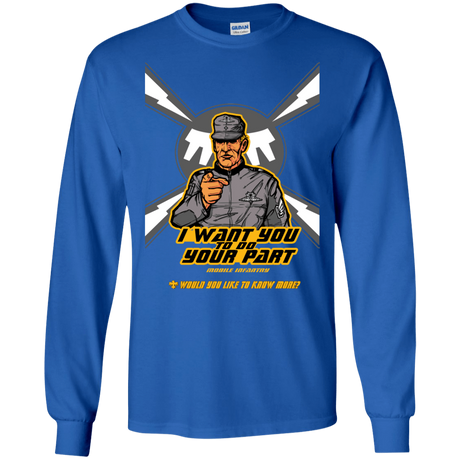 T-Shirts Royal / S Do Your Part Men's Long Sleeve T-Shirt