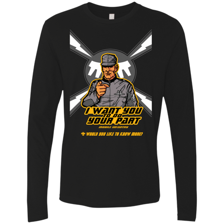 T-Shirts Black / S Do Your Part Men's Premium Long Sleeve