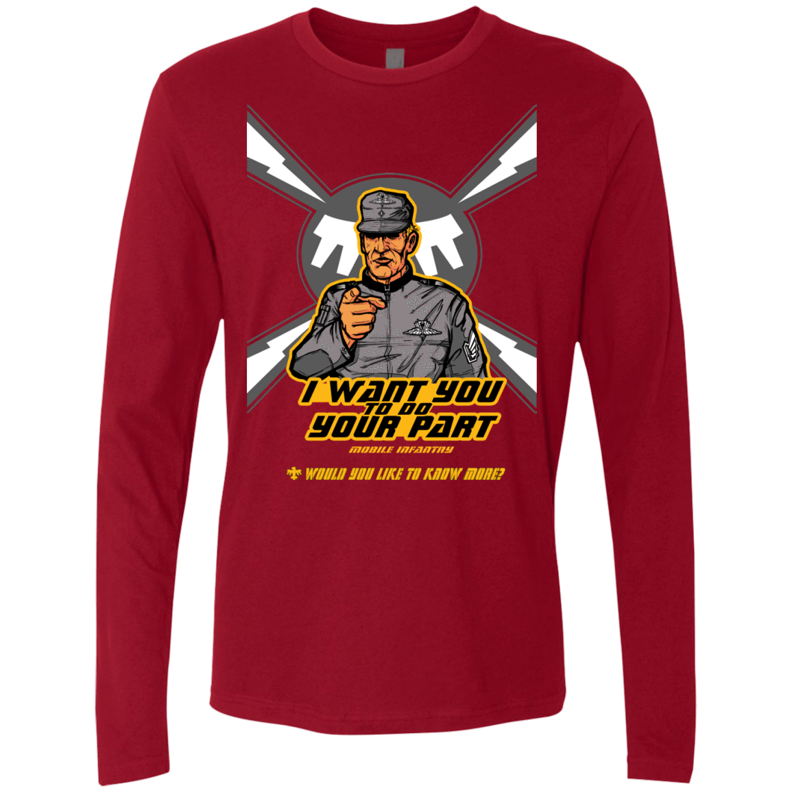 T-Shirts Cardinal / S Do Your Part Men's Premium Long Sleeve