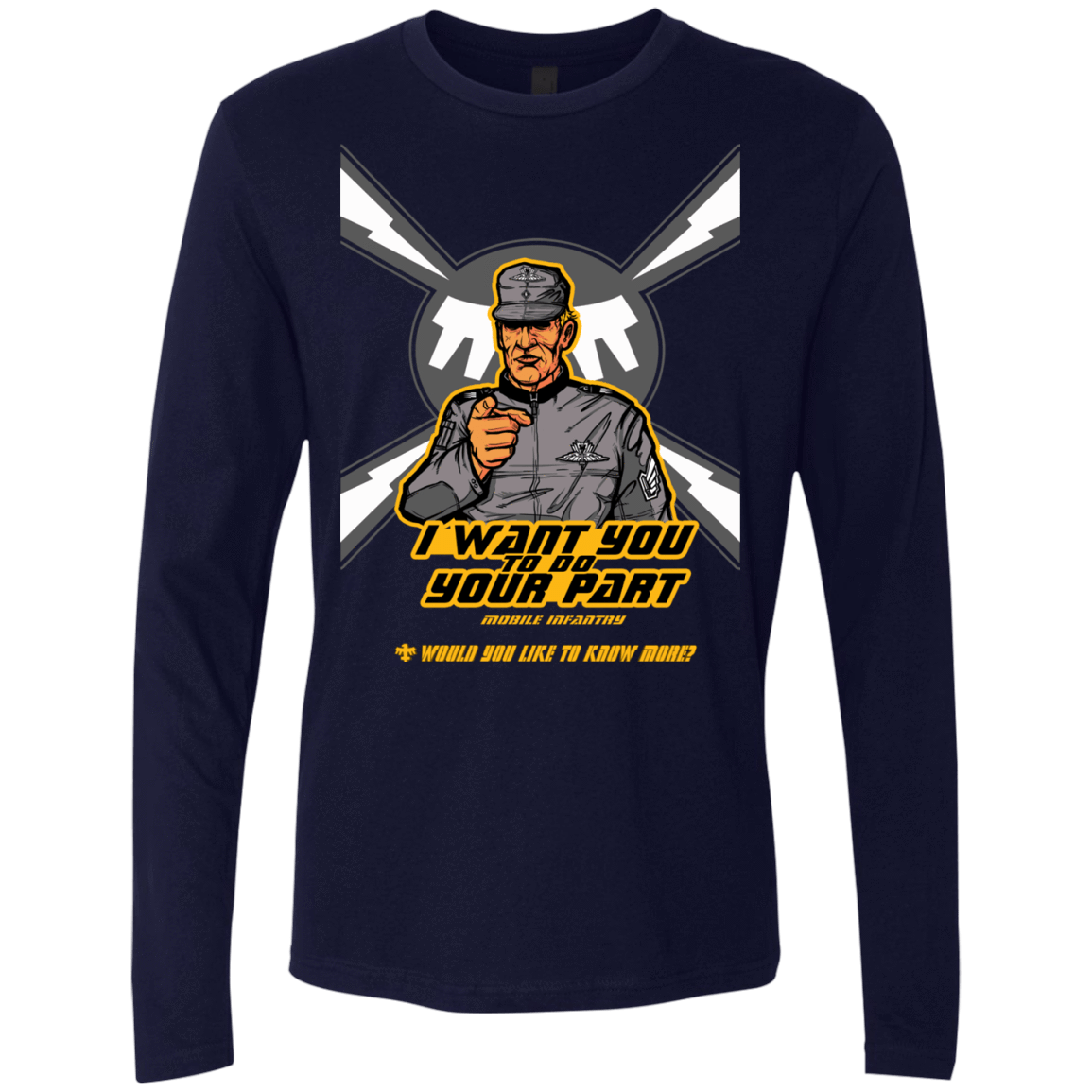 T-Shirts Midnight Navy / S Do Your Part Men's Premium Long Sleeve
