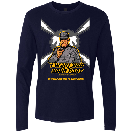 T-Shirts Midnight Navy / S Do Your Part Men's Premium Long Sleeve