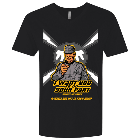 T-Shirts Black / X-Small Do Your Part Men's Premium V-Neck