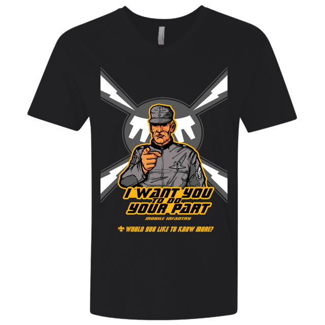 T-Shirts Black / X-Small Do Your Part Men's Premium V-Neck