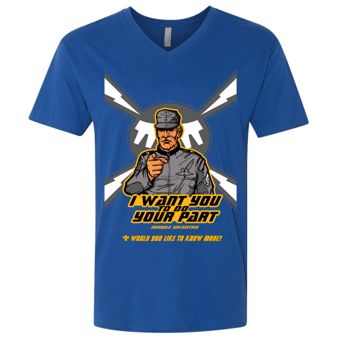 T-Shirts Royal / X-Small Do Your Part Men's Premium V-Neck