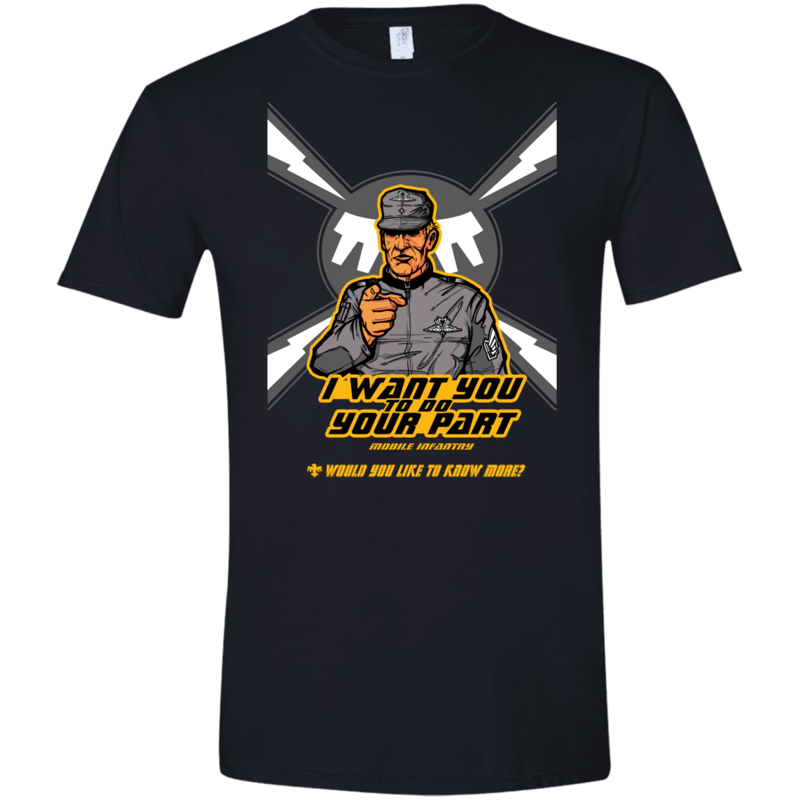 T-Shirts Black / X-Small Do Your Part Men's Semi-Fitted Softstyle