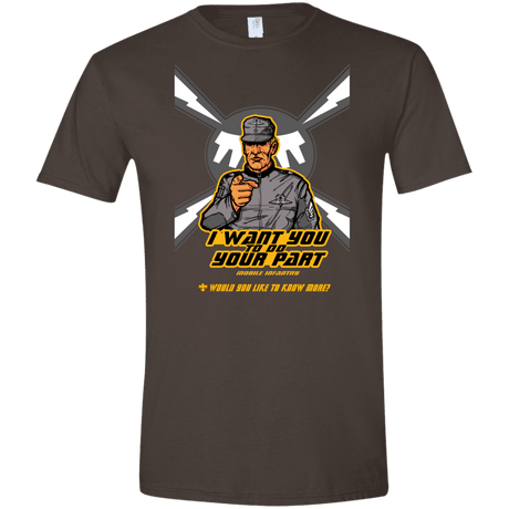 T-Shirts Dark Chocolate / S Do Your Part Men's Semi-Fitted Softstyle