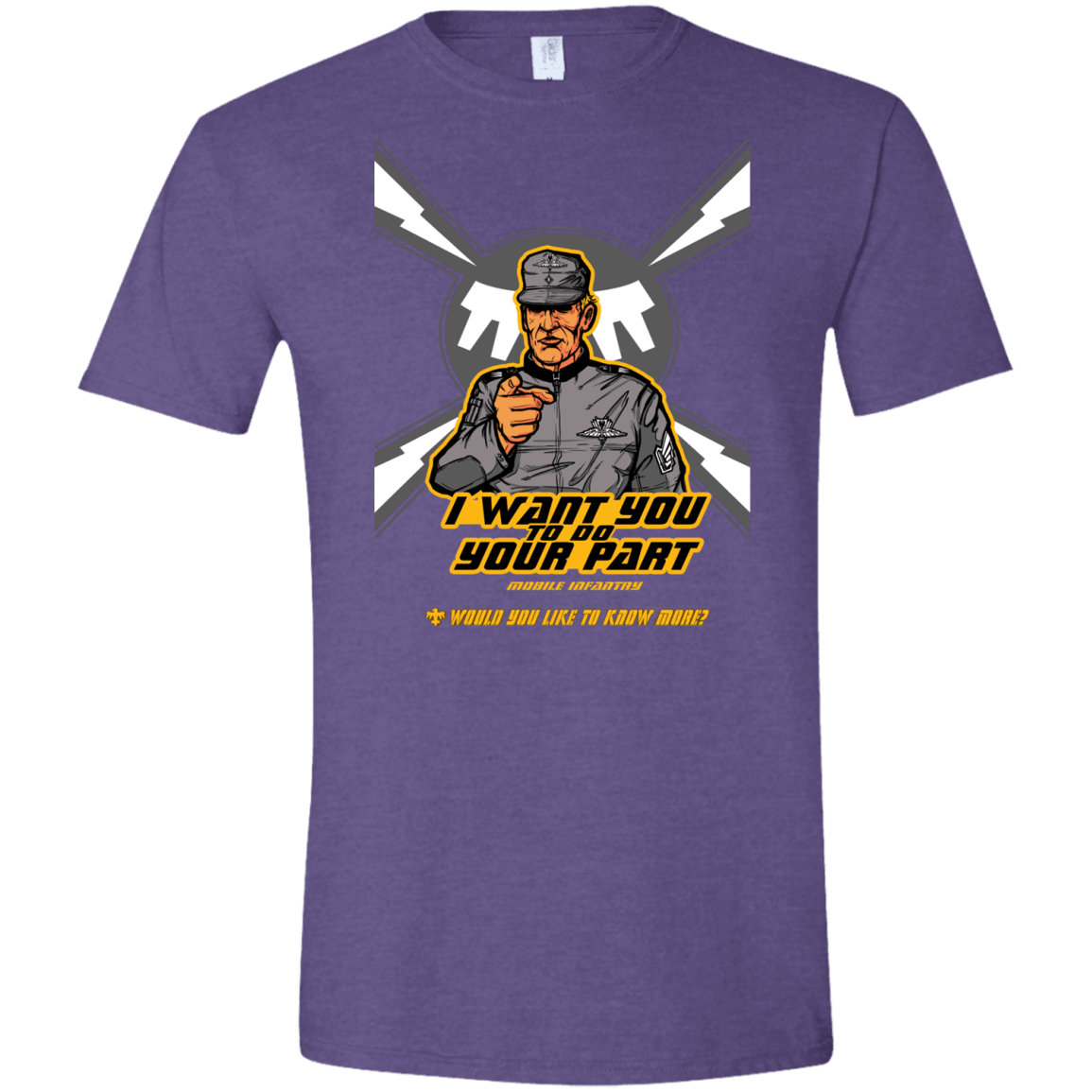 T-Shirts Heather Purple / S Do Your Part Men's Semi-Fitted Softstyle