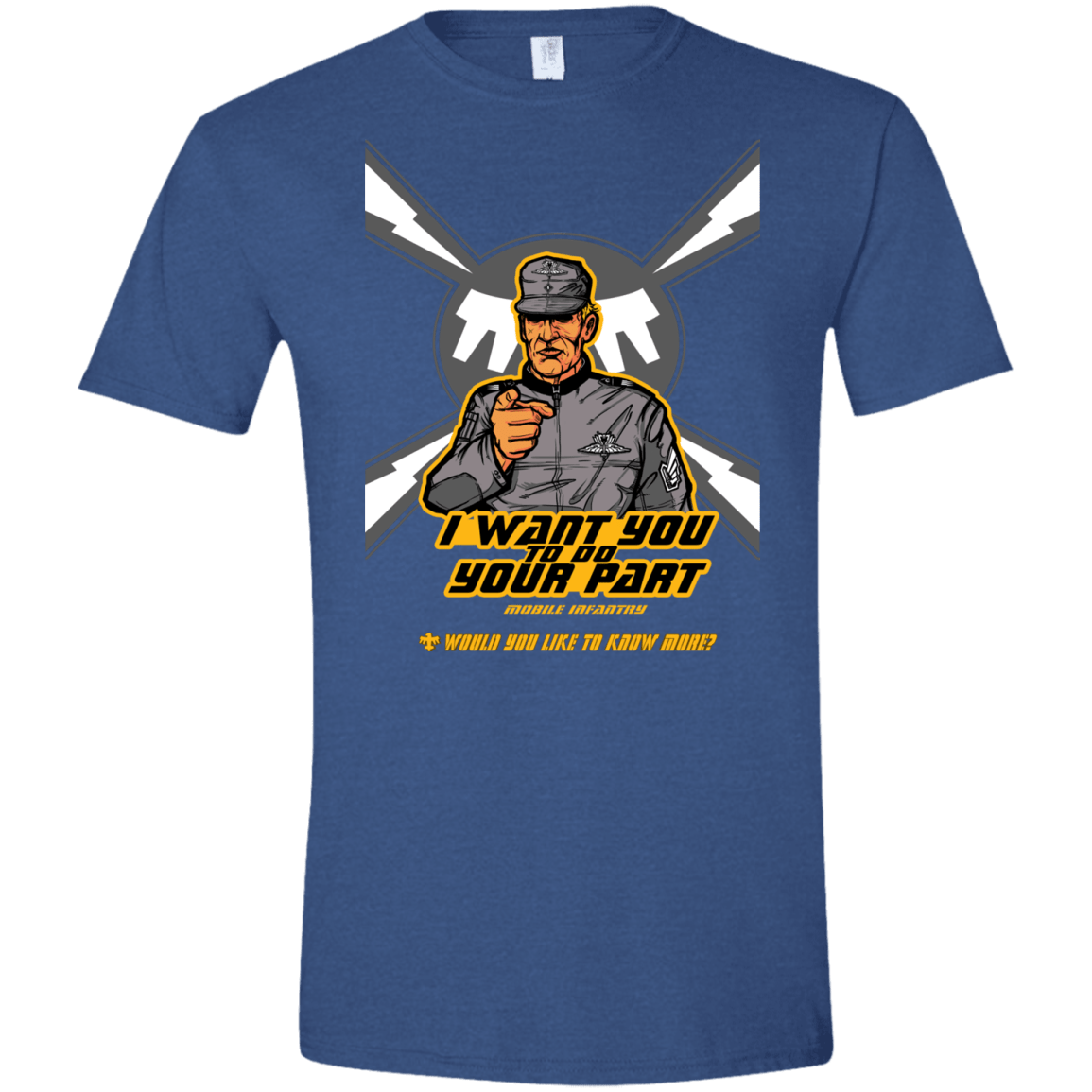 T-Shirts Heather Royal / X-Small Do Your Part Men's Semi-Fitted Softstyle