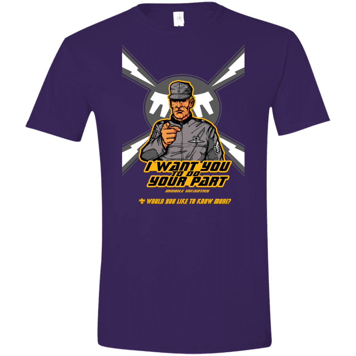 T-Shirts Purple / S Do Your Part Men's Semi-Fitted Softstyle