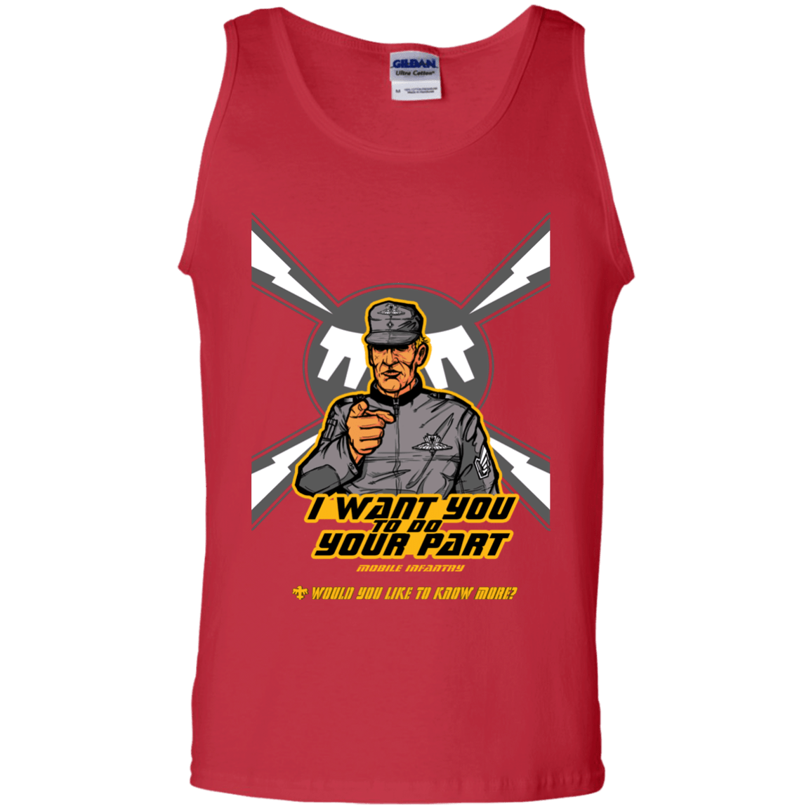 T-Shirts Red / S Do Your Part Men's Tank Top