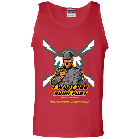 T-Shirts Red / S Do Your Part Men's Tank Top