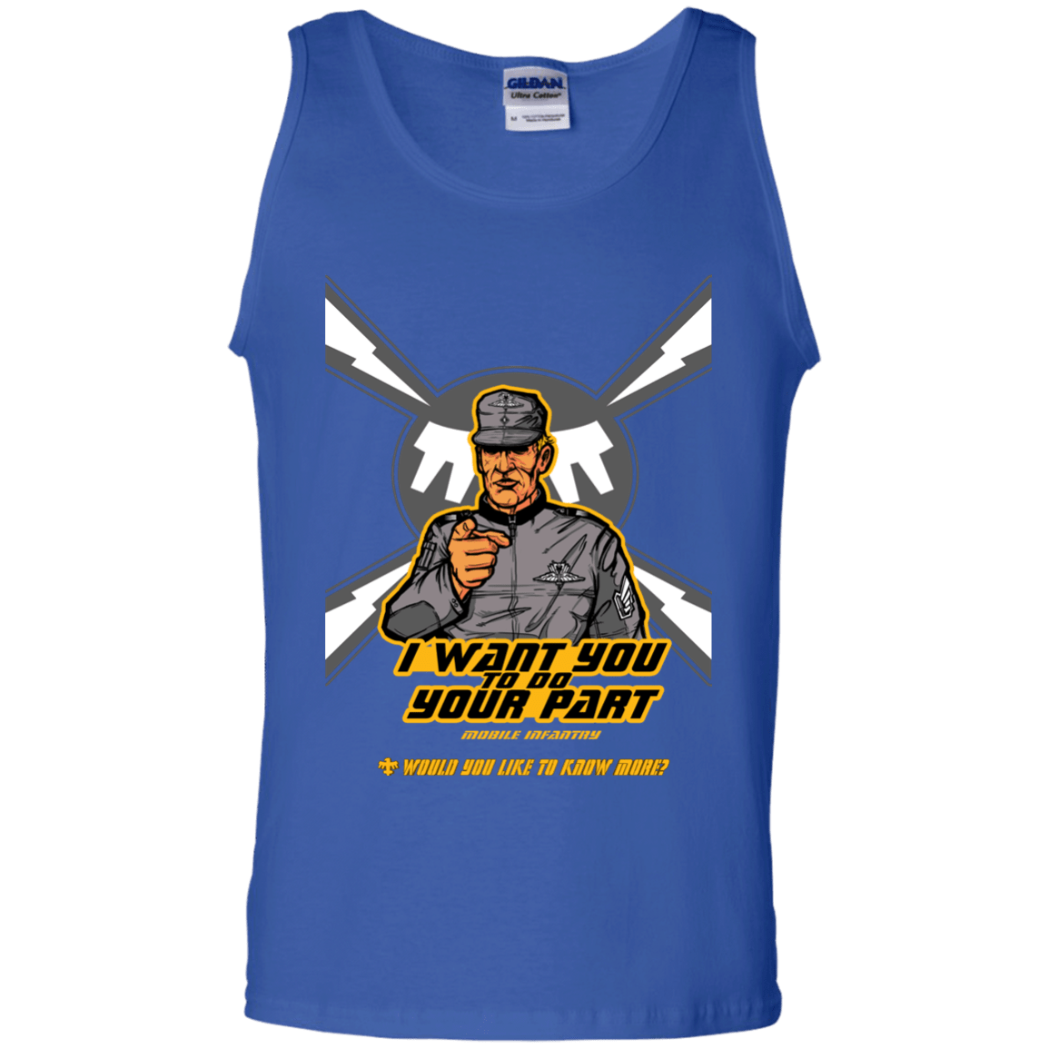 T-Shirts Royal / S Do Your Part Men's Tank Top